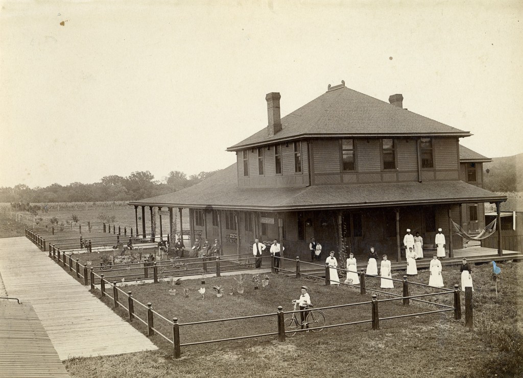 Rock Island Eating House at McFarland