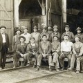 Chicago, Rock Island & Pacific Railroad Roundhouse Gang, McFarland, Kansas – c.1910