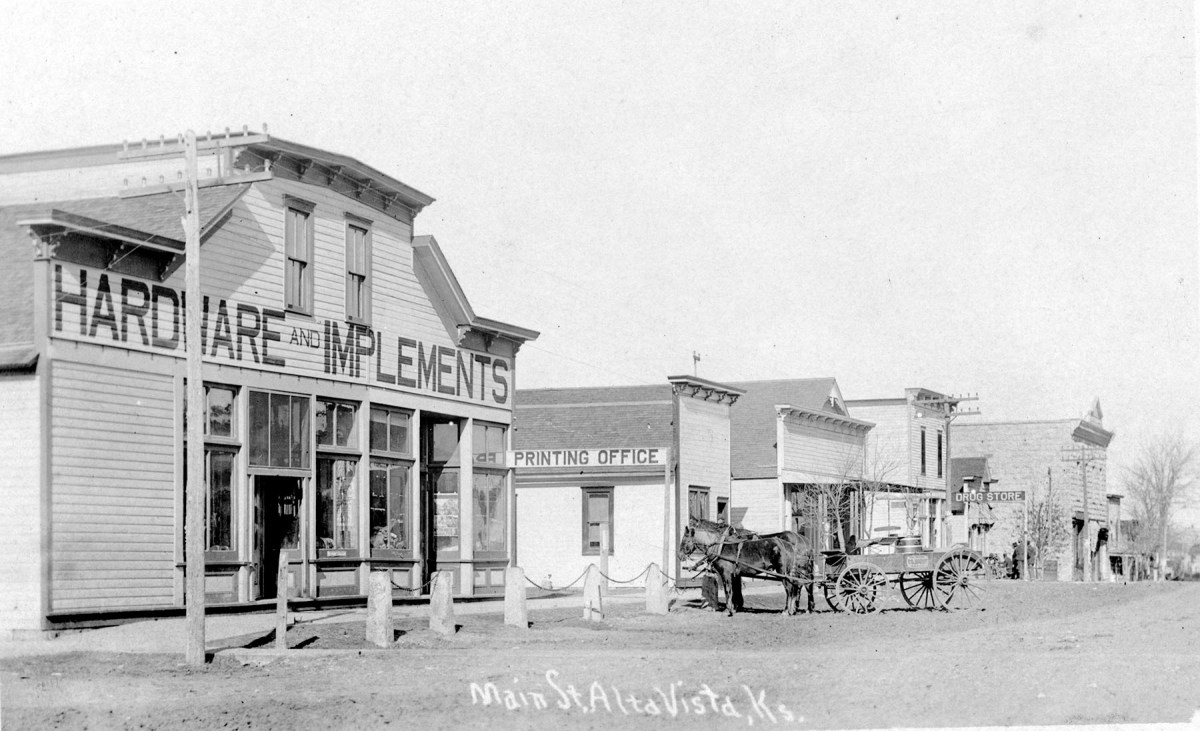 Main Street, Alta Vista, Kansas