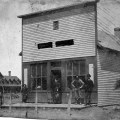 Tintype Photograph of Louis Palenske’s Saddle Shop
