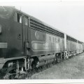 ATSF Streamliner at Eskridge, Kansas