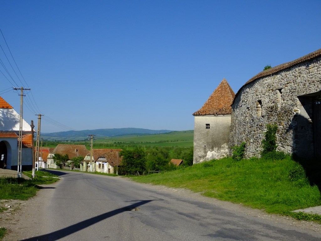 Village of Drausen, Romania.